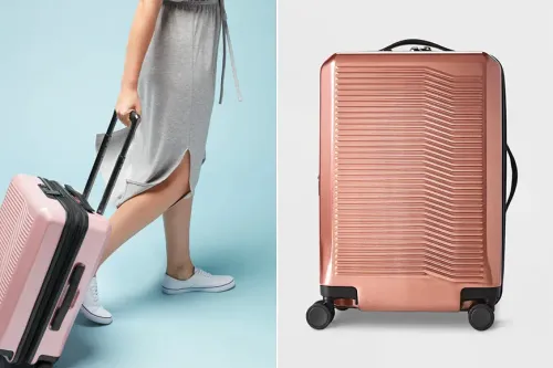 target premium collection carry-on suitcase hardside